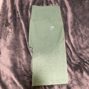 Gymshark Adapt Ombre cycling shorts: Green